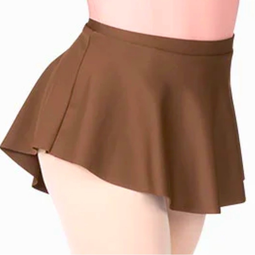 Mariia Crown Tapered‎ Pull-on Shirt MC chocolate brown dance ballet dancewear